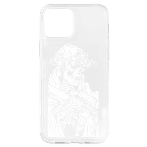 Чехол для iPhone 12 Череп снайпер (14429190-46-187157)