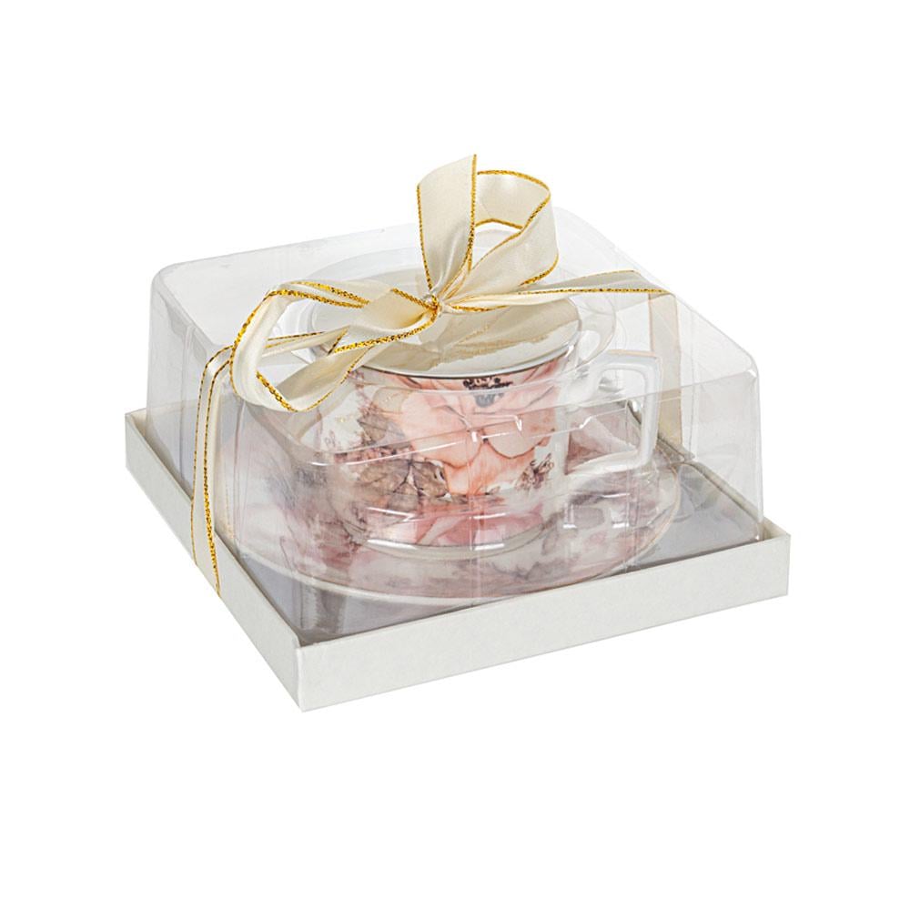 Чашка чайна порцелянова з блюдцем Lefard 975-062 200 мл - фото 4 Чашка чайна порцелянова з блюдцем Lefard 975-062 200 мл - фото 4