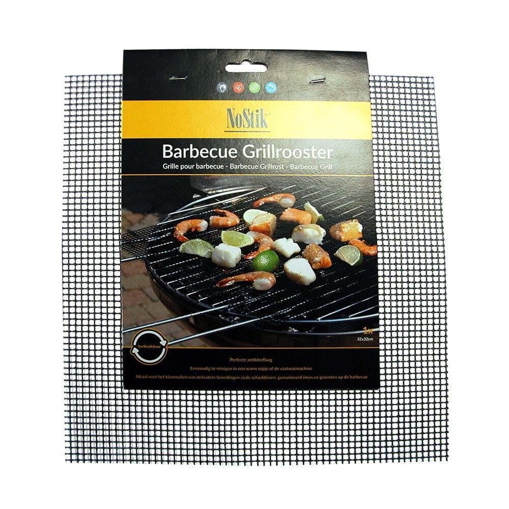 Коврик для барбекю BBQ NoStik тефлоновый многоразовый сетчатый (1 CCC)