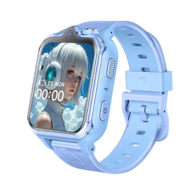 Смарт-часы детские Wonlex KT42 с видеозвонком GPS WI-FI и SIM-картой Blue (19142)