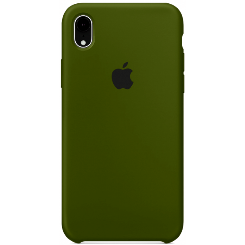 Чохол GoVern Silicone Case для Apple iPhone XR Virid (Xaki)