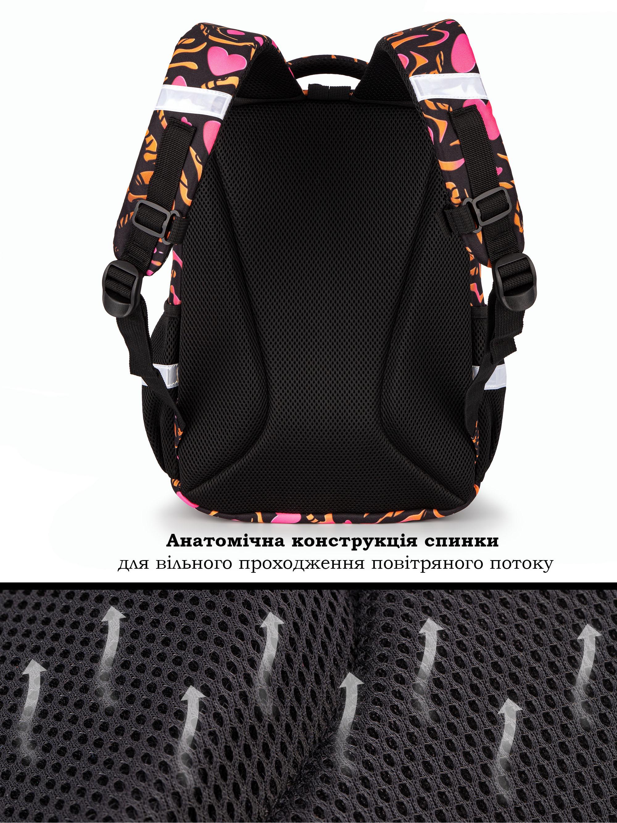 Шкільний набір для дівчинки School Standard 6в1 для молодших класів ортопедичний 38х30х18 см (170-50) - фото 7