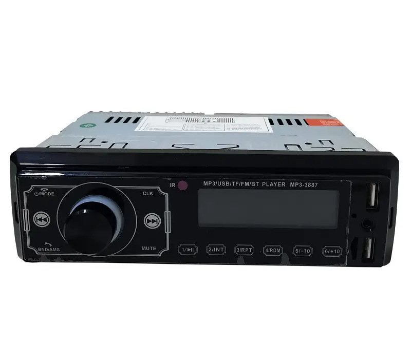 Автомагнитола 1DIN Sound Box-3886MP3 Bluetooth/сенсорный дисплей/пульт ДУ/2хUSB 200 Вт (a9c51741)
