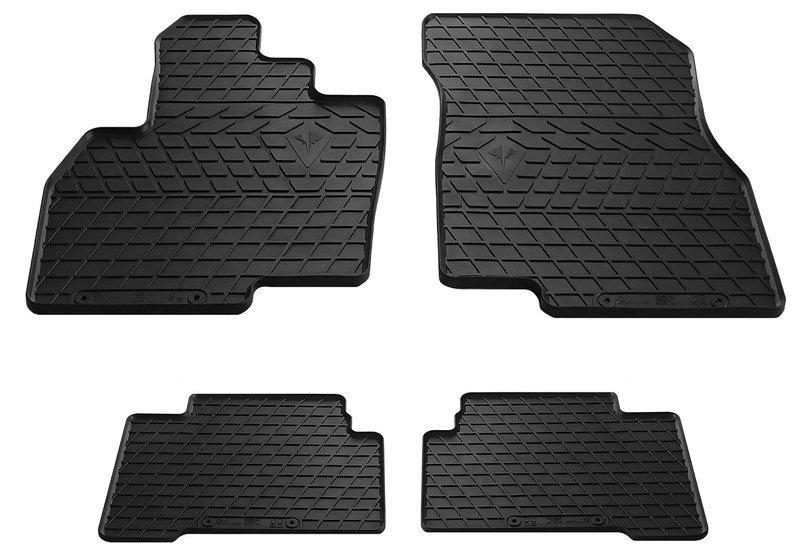 Коврики резиновые Stingray для Mitsubishi Grandis 03- design 2016 4 шт. (1013124)