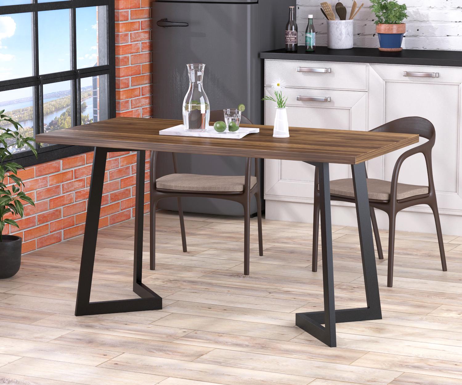 Обеденный стол Loft Design Сильвия Орех Модена (12517825)