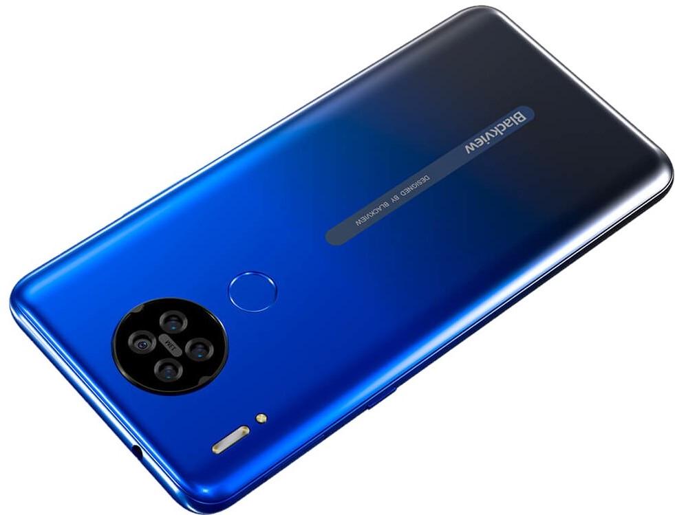 Смартфон Blackview A80S 4/64Gb Blue - фото 8