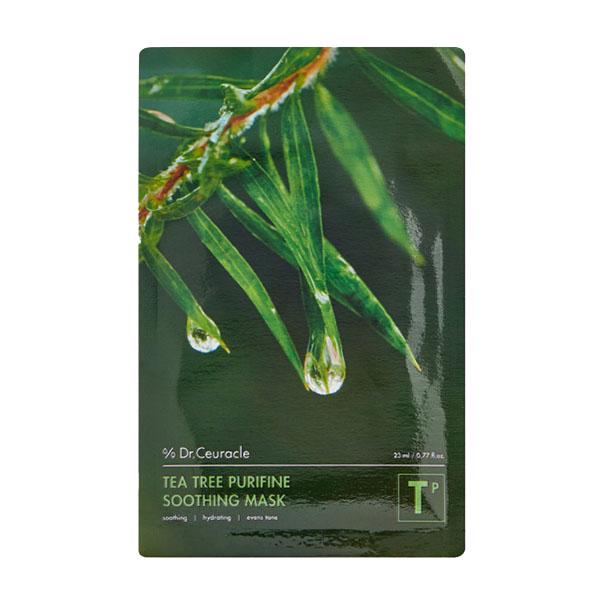 Маска з екстрактом чайного дерева Dr.Ceuracle Tea Tree Purifine Soothing Mask 23 мл (8806133614471)