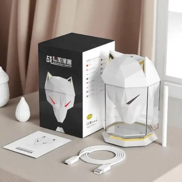 Зволожувач повітря Humidifier AND5295 Голова вовка аромадифузор 650 мл Чорний (21411) - фото 4 Зволожувач повітря Humidifier AND5295 Голова вовка аромадифузор 650 мл Чорний (21411) - фото 4