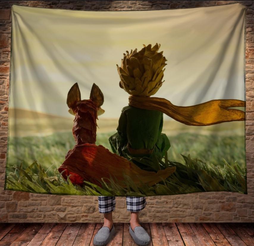 Плед с 3D принтом Маленький принц 150x200 см (epi_0258)