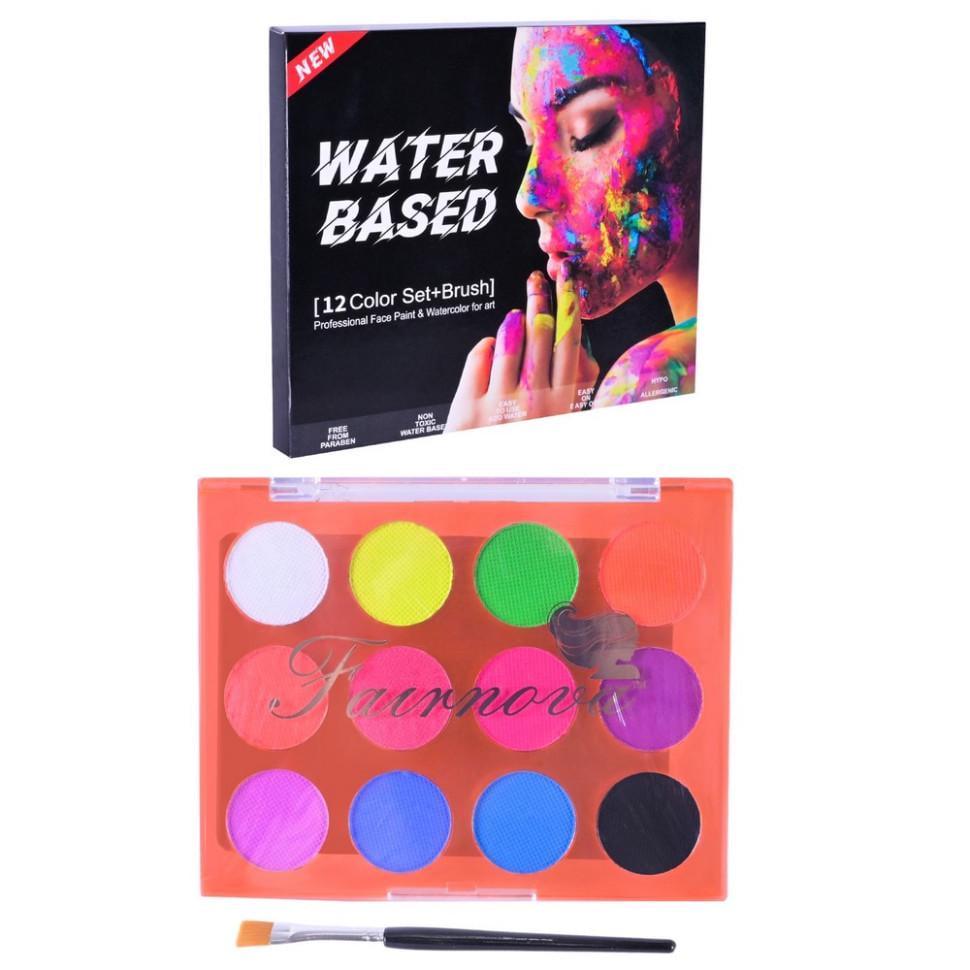 Набір для творчості Аквагрим CN-120 на водній основі кисточка (RLT47310)