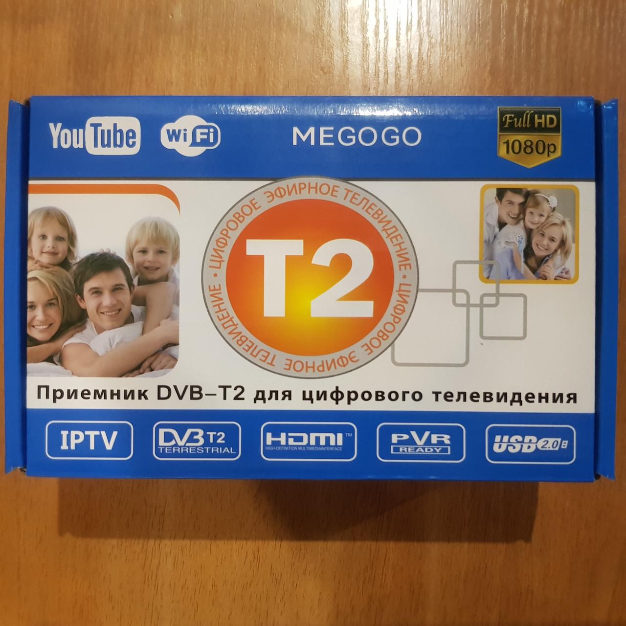 Тюнер T2 приставка с просмотром YouTube IPTV WiFi HDMI USB MEGOGO 12В и 220В - фото 6