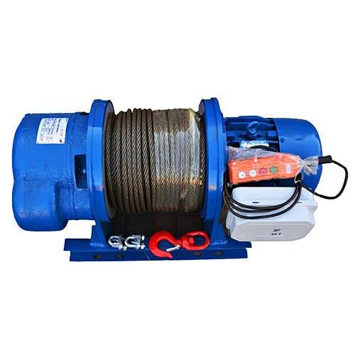 Лебедка электрическая LIFTEC KCD-HD 380В 1500/3000 кг с тросом 80 м (5240380)