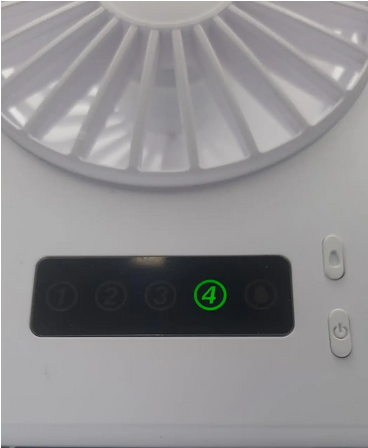 Вентилятор Mini Fan аккумуляторный с водой и Led дисплеем F8 1200 mAh Белый - фото 8