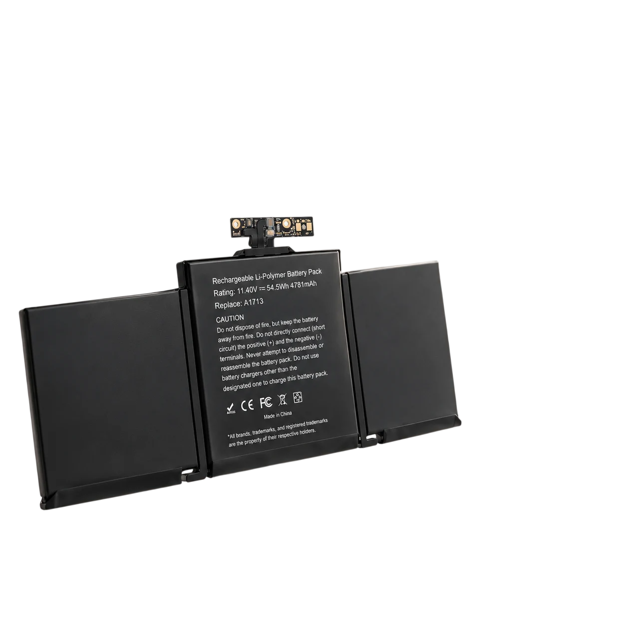 Акумулятор BND A1713 A1708 для MacBook Pro 13 2016-2020 4781 mAh з інструментами (3072032363)