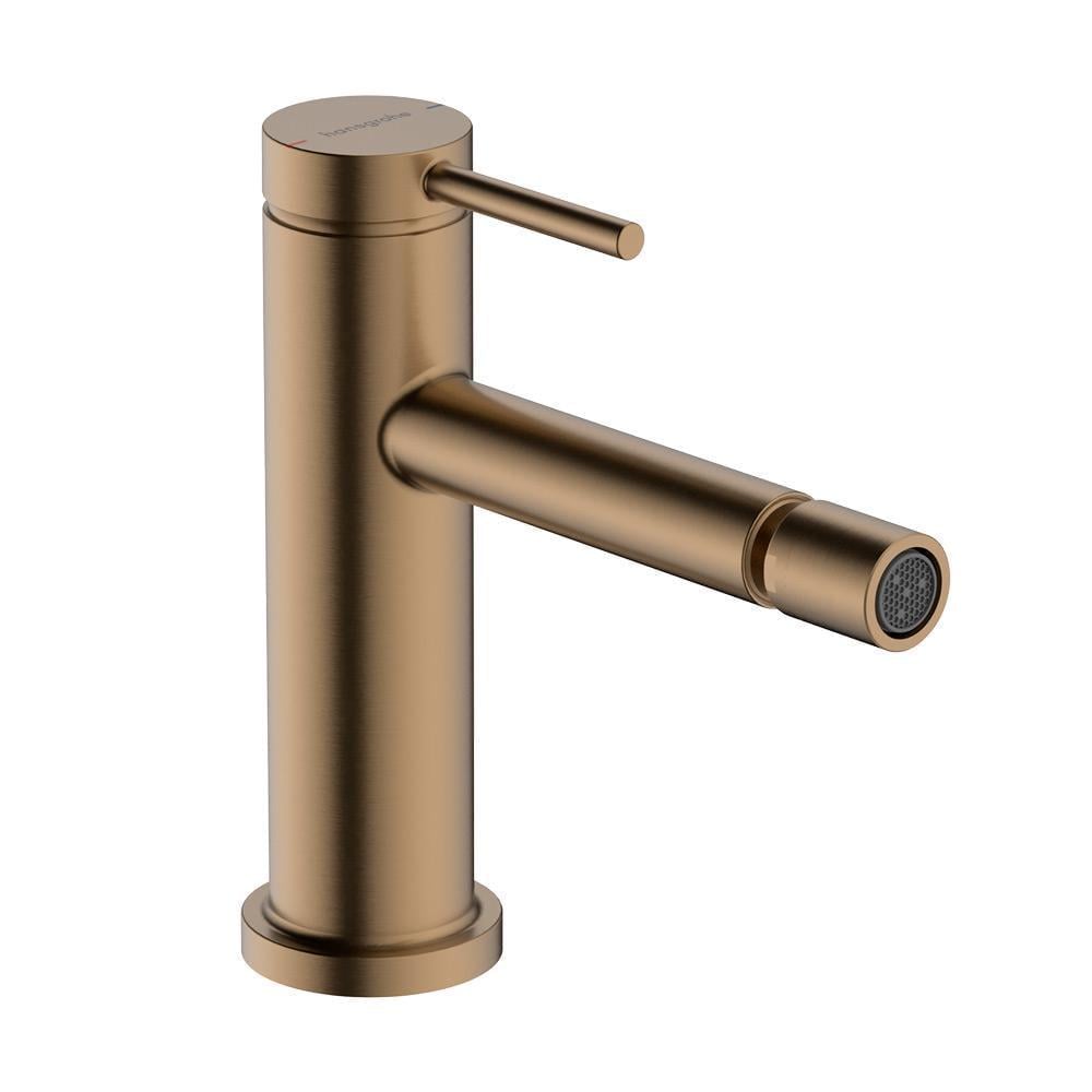Смеситель Hansgrohe Tecturis S для биде Brushed Bronze (73201140) Смеситель Hansgrohe Tecturis S для биде Brushed Bronze (73201140)