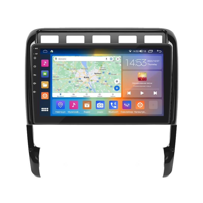 Автомагнитола штатная Lesko для Porsche Cayenne I 955 2002-2007 9" 2/32Gb CarPlay 4G Wi-Fi GPS Prime MOB