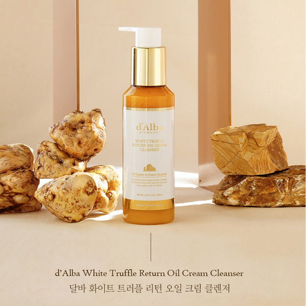 Крем-масло d’Alba White Truffle Return Oil Cream Cleanser очищающий 150 мл - фото 2