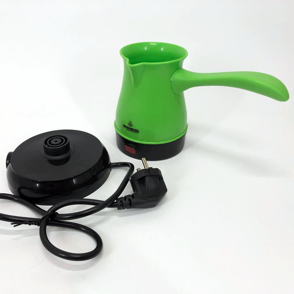 Кофеварка Crownberg CB-1564 Зеленый - фото 2 Кофеварка Crownberg CB-1564 Зеленый - фото 2