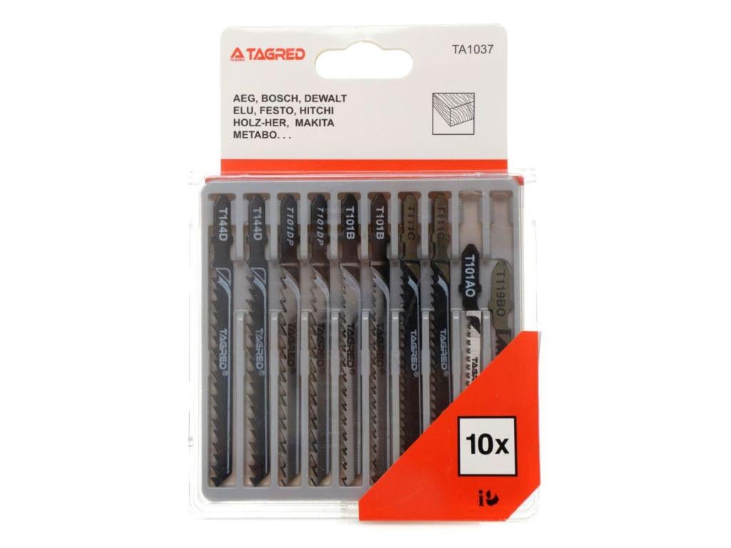 Полотна пильные для лобзика TAGRED TA1037 (14962293)