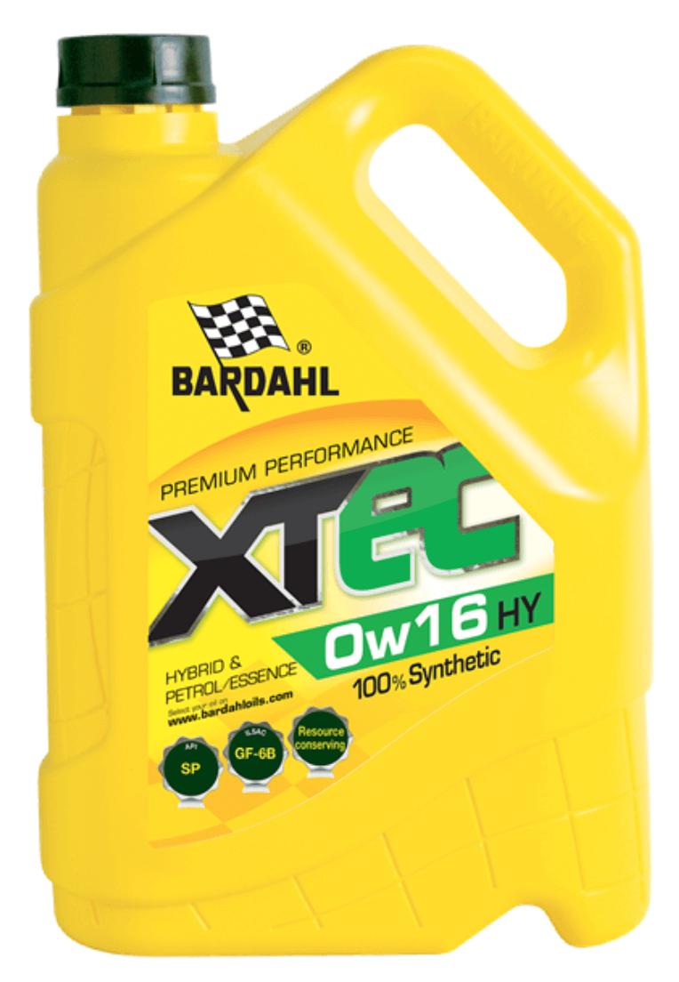 Моторное масло Bardahl XTEC 0W16 HY 5 л SP RC ILSAC GF-6B