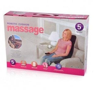 Накидка массажная вибрационная Massage Robotic Cushion с функцией подогрева на сиденье (MAS-99) - фото 5 Накидка массажная вибрационная Massage Robotic Cushion с функцией подогрева на сиденье (MAS-99) - фото 5