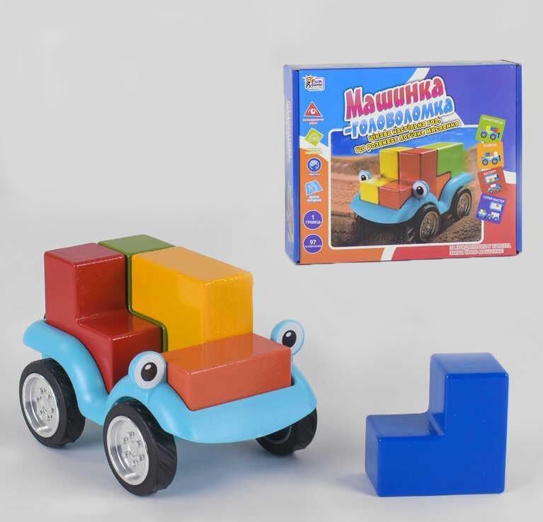 Развивающая игра Fun Game UKB-B 0043 Машинка-головоломка