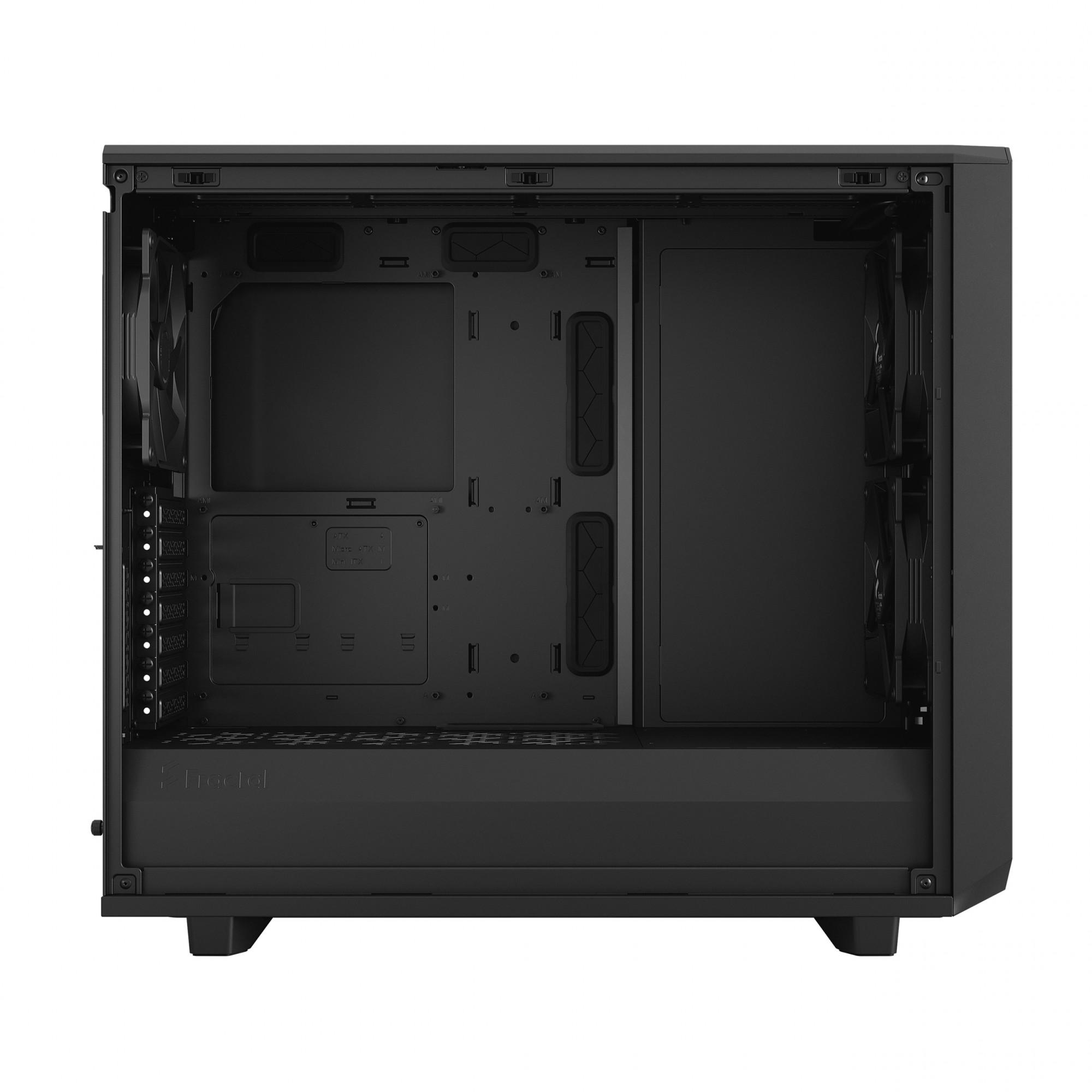 Корпус Fractal Design Meshify 2 Compact Solid Black (a7ea9f61) - фото 3