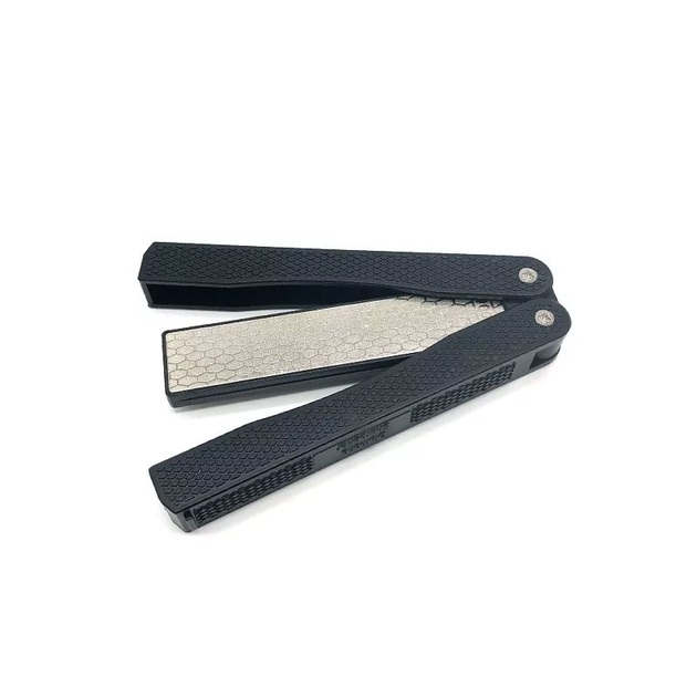 Точилка для ножа и других инструментов двухсторонняя складная DMD 400/600 с алмазным покрытием - фото 2 Точилка для ножа и других инструментов двухсторонняя складная DMD 400/600 с алмазным покрытием - фото 2