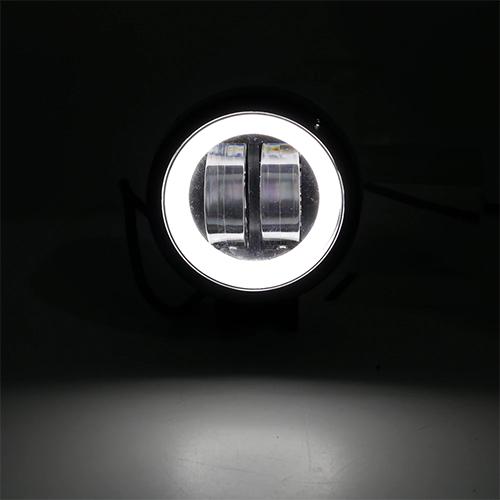 Автомобільна фара з дхо ALLPIN LED 24W 2400 Lm (00203) - фото 5