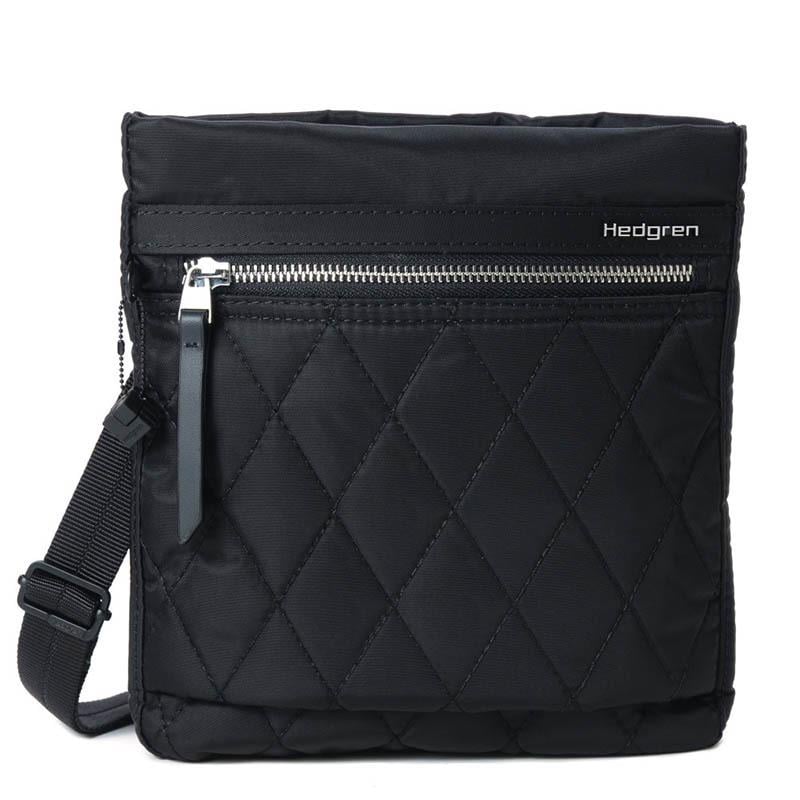 Сумка женская через плечо Hedgren Inner City Leonce 0,92 л Quilted Black (HIC112/615-09)