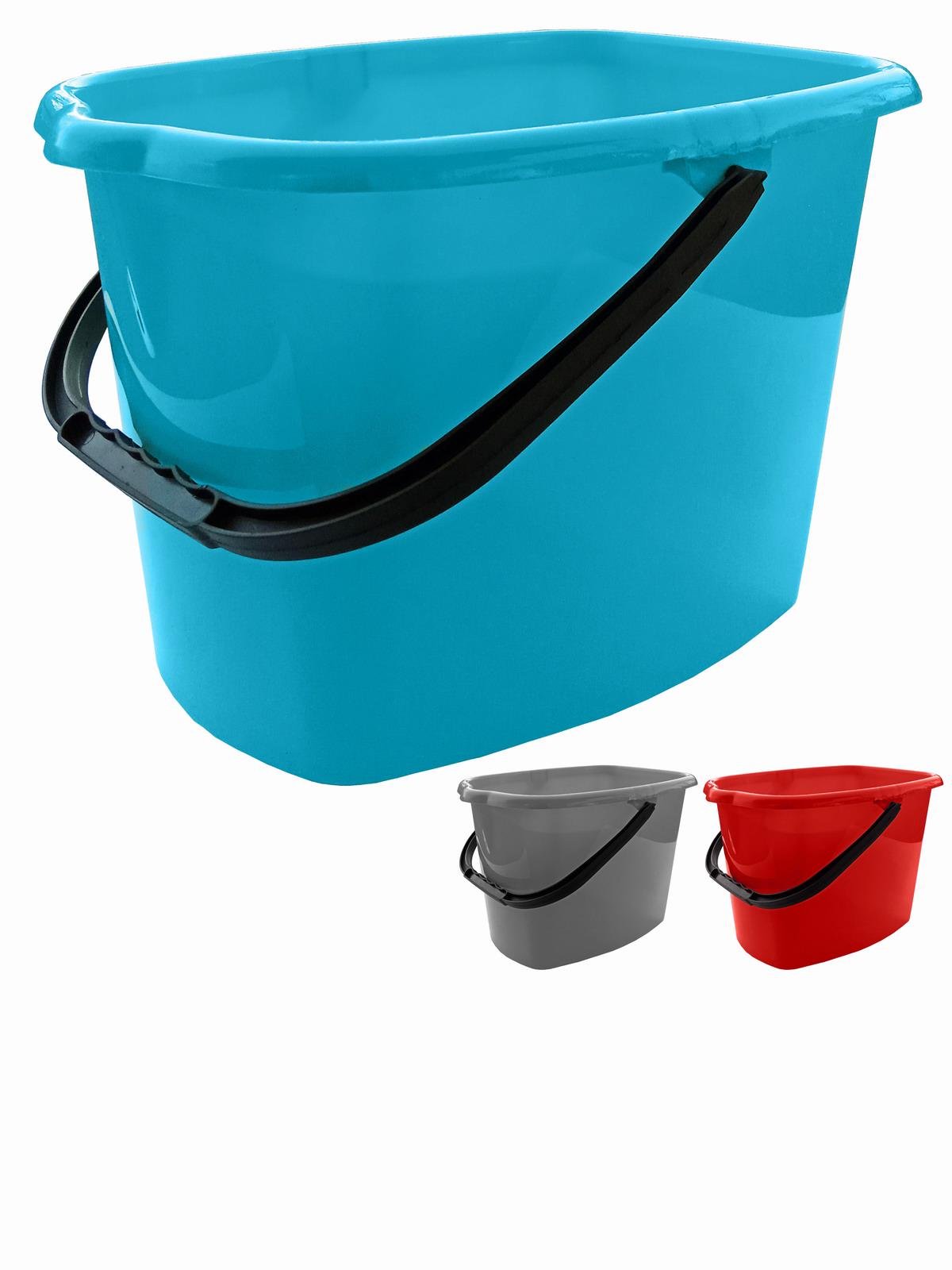 Ведро прямоугольное для уборки 12 л (10725) - фото 2 Ведро прямоугольное для уборки 12 л (10725) - фото 2