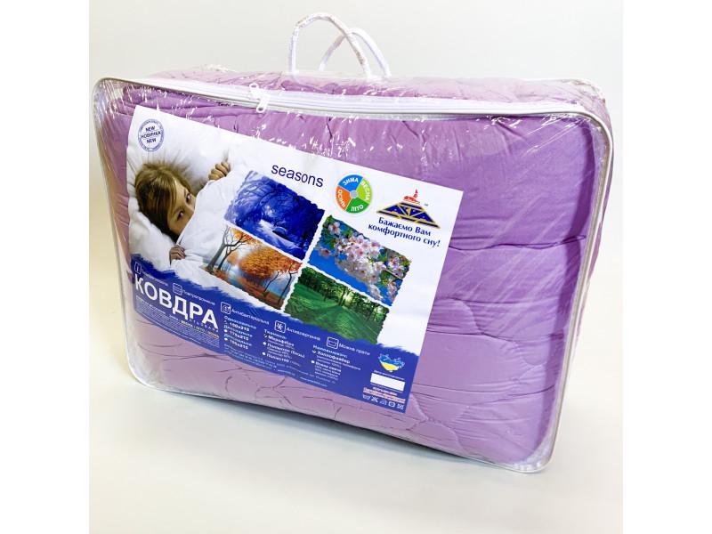 Одеяло 4 сезона двуспальное 10201 Фиолетовый (DR009641) - фото 4 Одеяло 4 сезона двуспальное 10201 Фиолетовый (DR009641) - фото 4