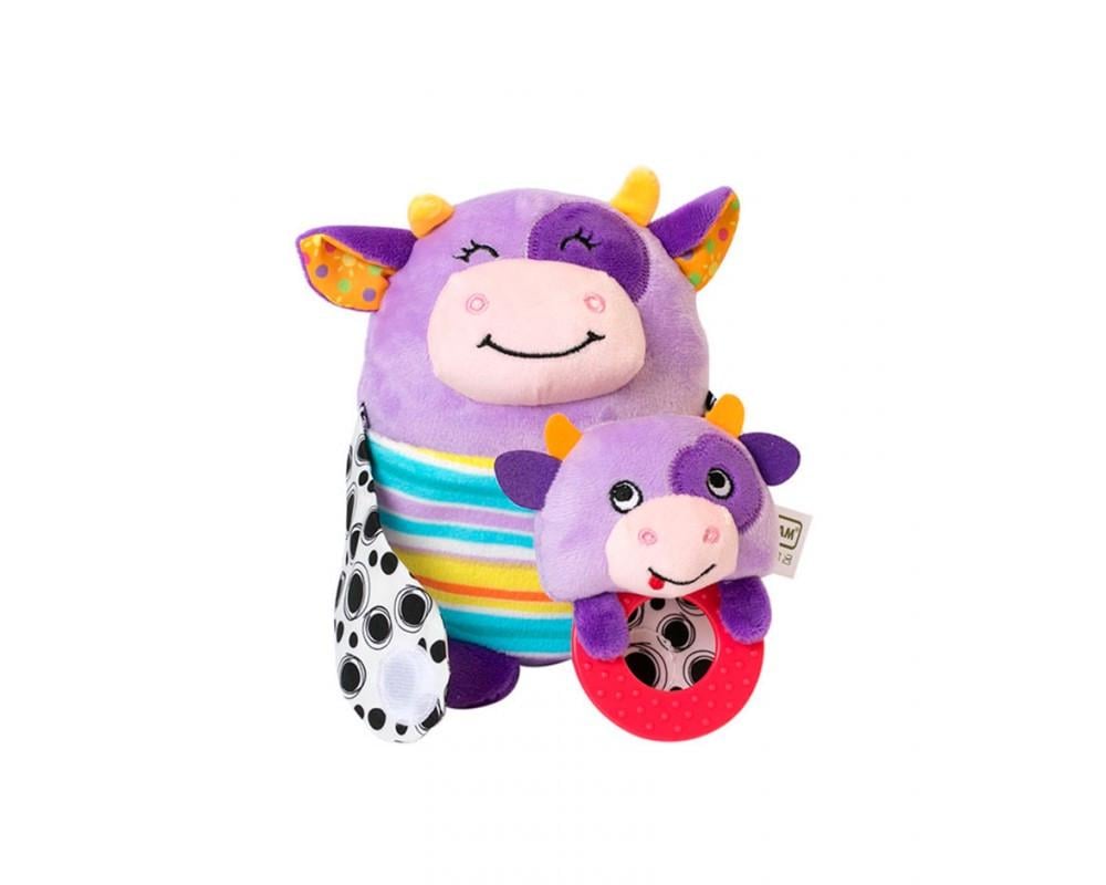Игрушка Baby team 2в1 Зверята коровки