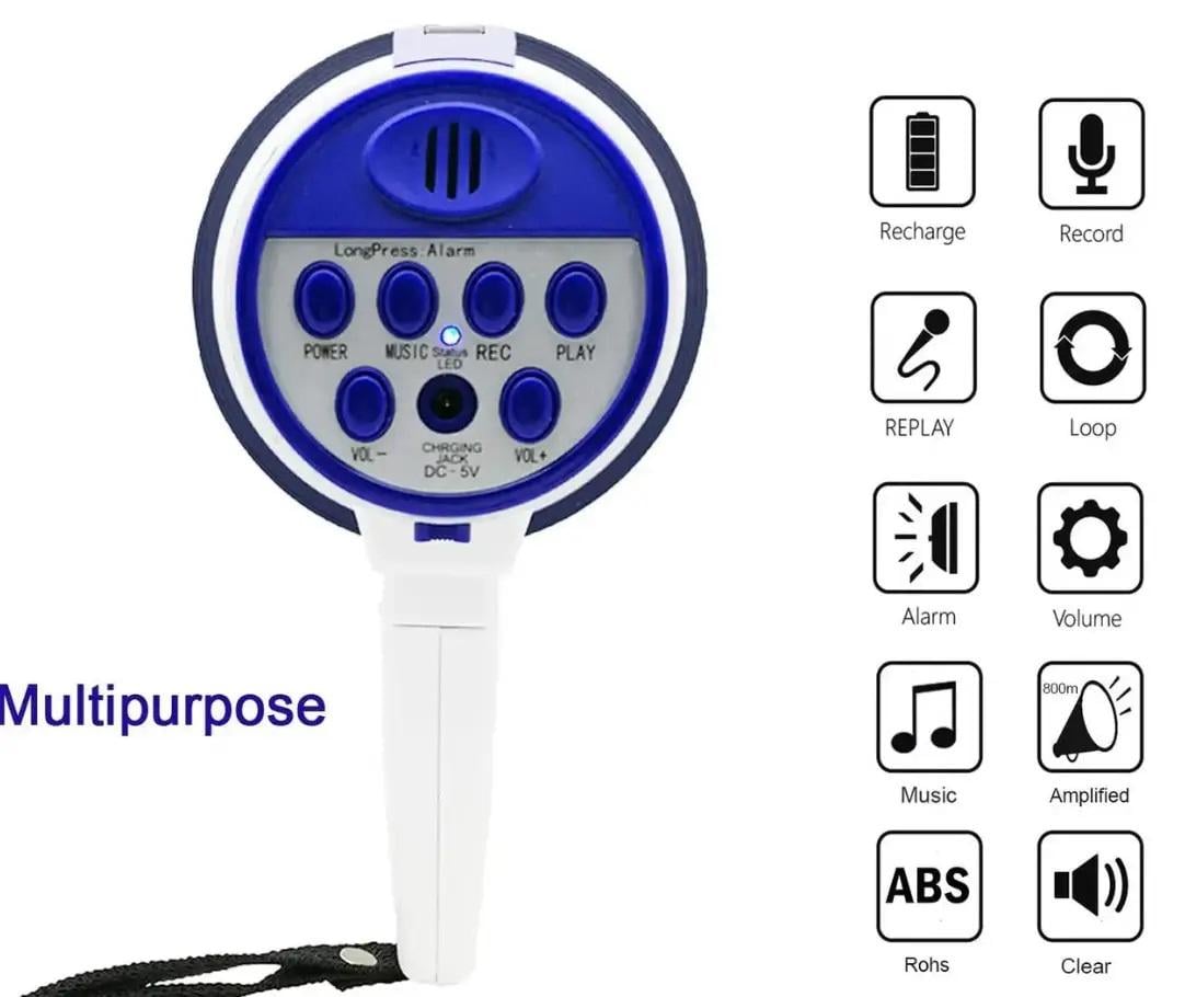 Громкоговоритель ручной HM-135BI 2930 15W White (22790961) - фото 3