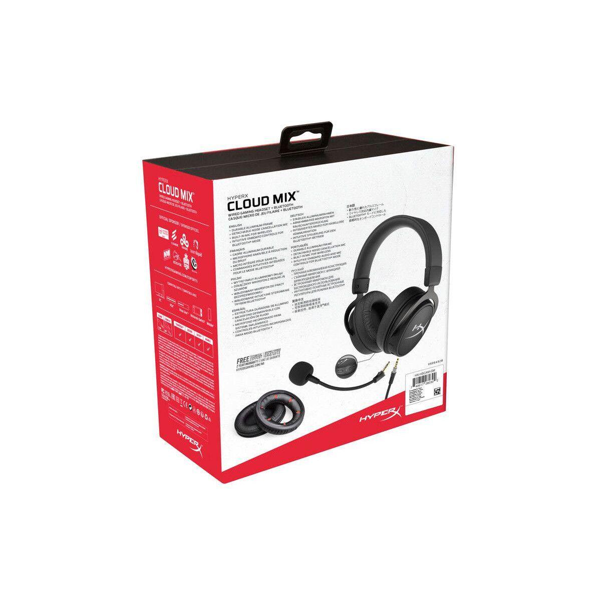 Наушники игровые HyperX Cloud Mix Black (HX-HSCAM-GM) - фото 7
