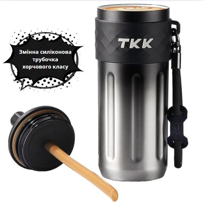 Термос із соскою 500 мл Срібний темний (2640405147) - фото 6 Термос із соскою 500 мл Срібний темний (2640405147) - фото 6