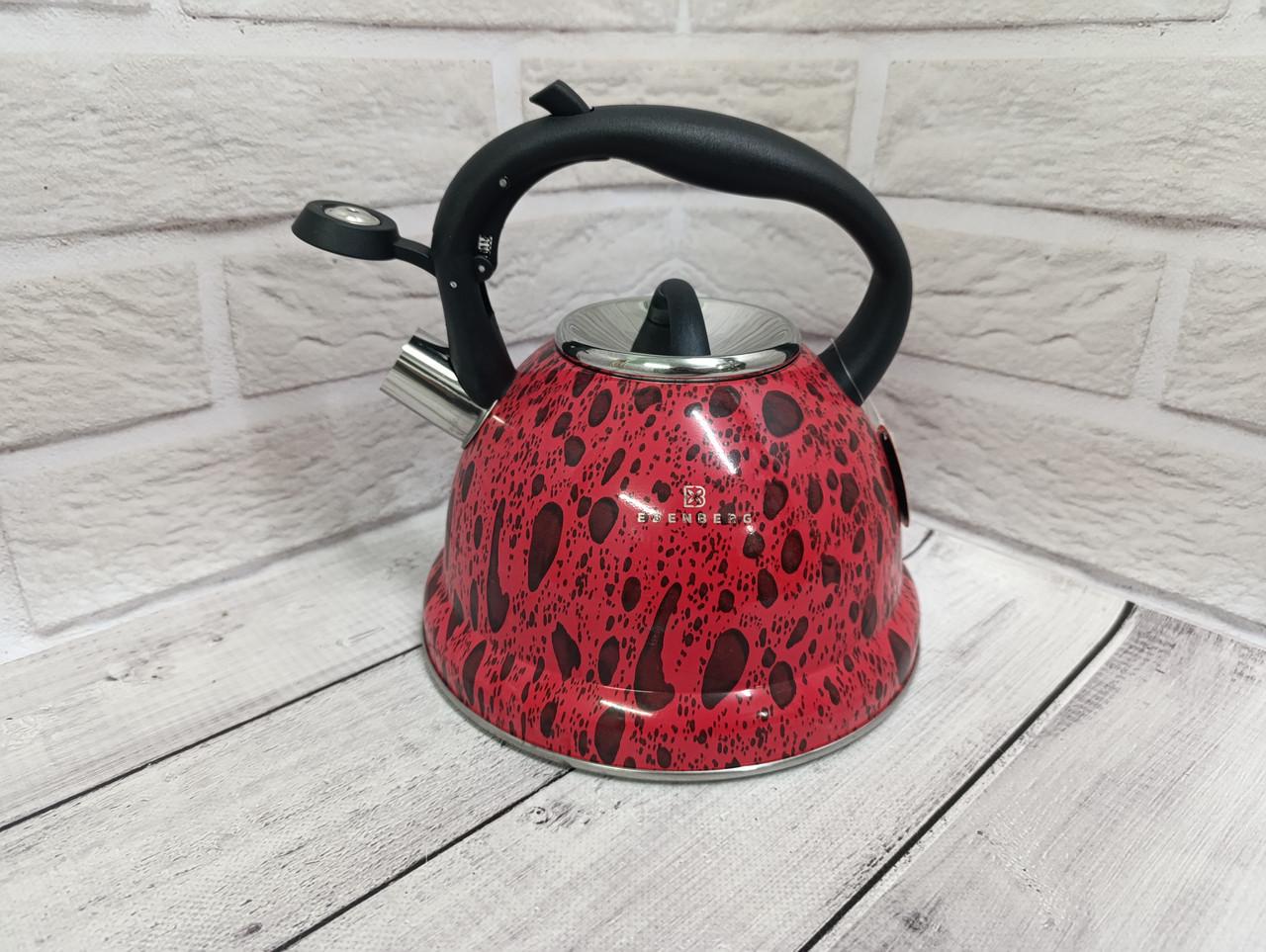 Чайник Edenberg 3 л Червоний (EB-1990) - фото 4