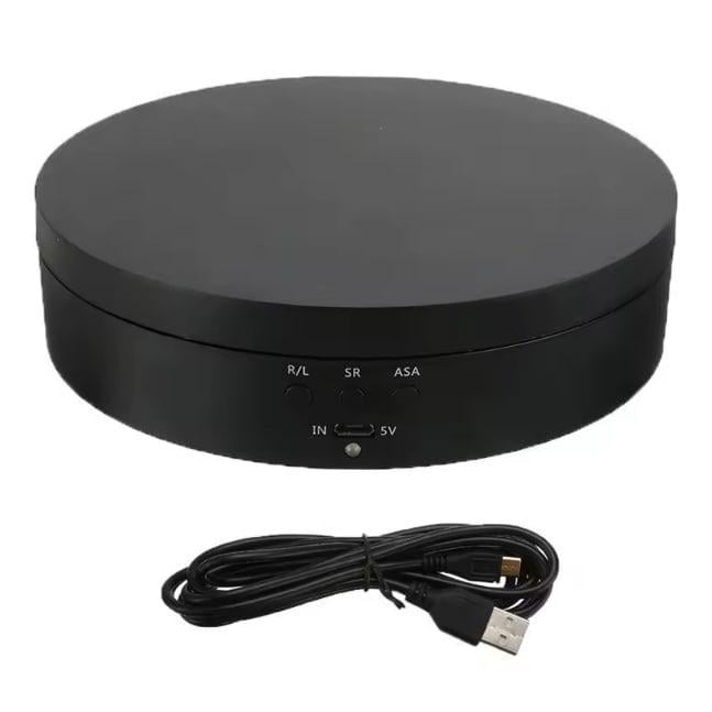 Подставка вращающаяся электрическая с 3 скоростями и реверсом для фото/видео/рекламы (WS-138)