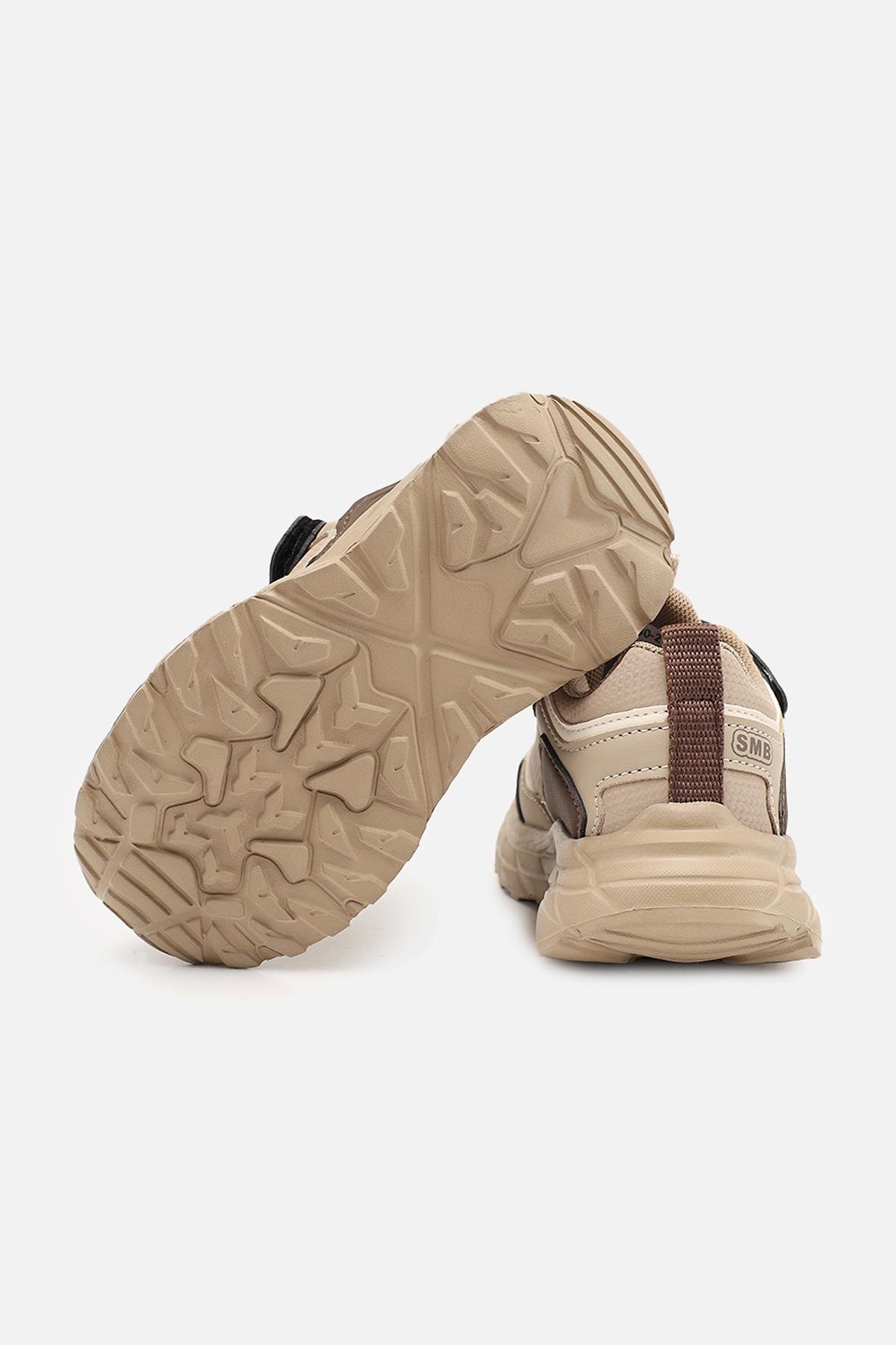 Кроссовки для мальчика ЦБ-00273867 на плоской подошве р. 27 Коричневый (SKT001056565) - фото 5