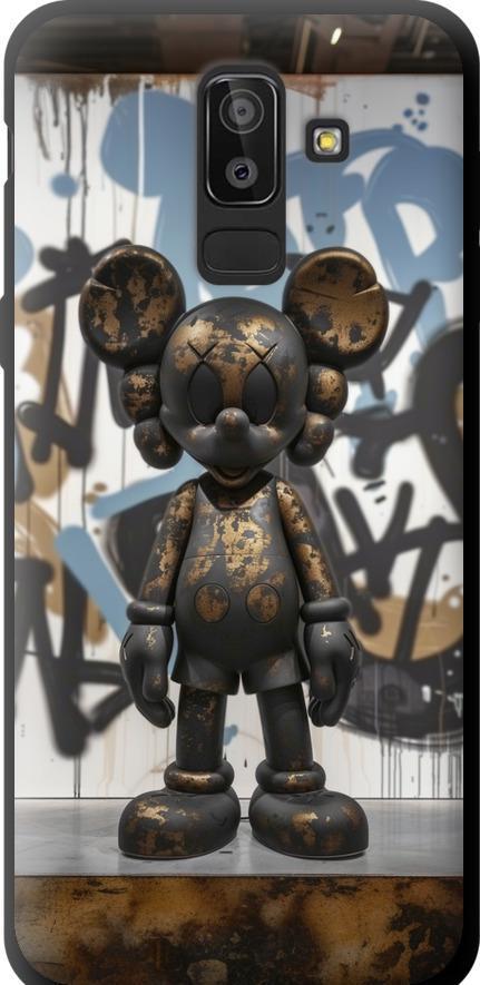 Чехол на Samsung Galaxy J8 2018 Bronze kaws v2 (6098b-1511-42517)