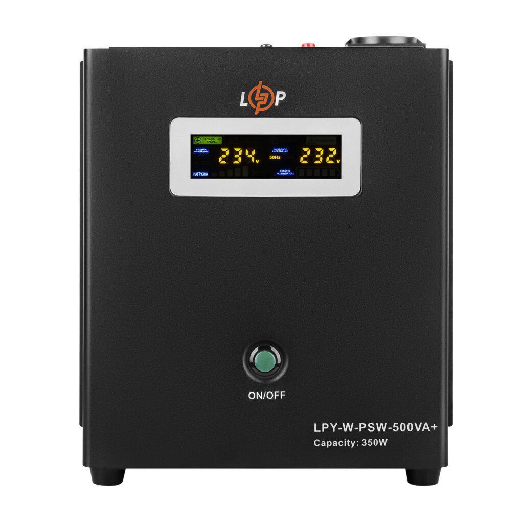 Источник бесперебойного питания LogicPower LPY-W-PSW-500VA+ с правильной синусоидой линейно-интерактивный 350W (LP-4142)