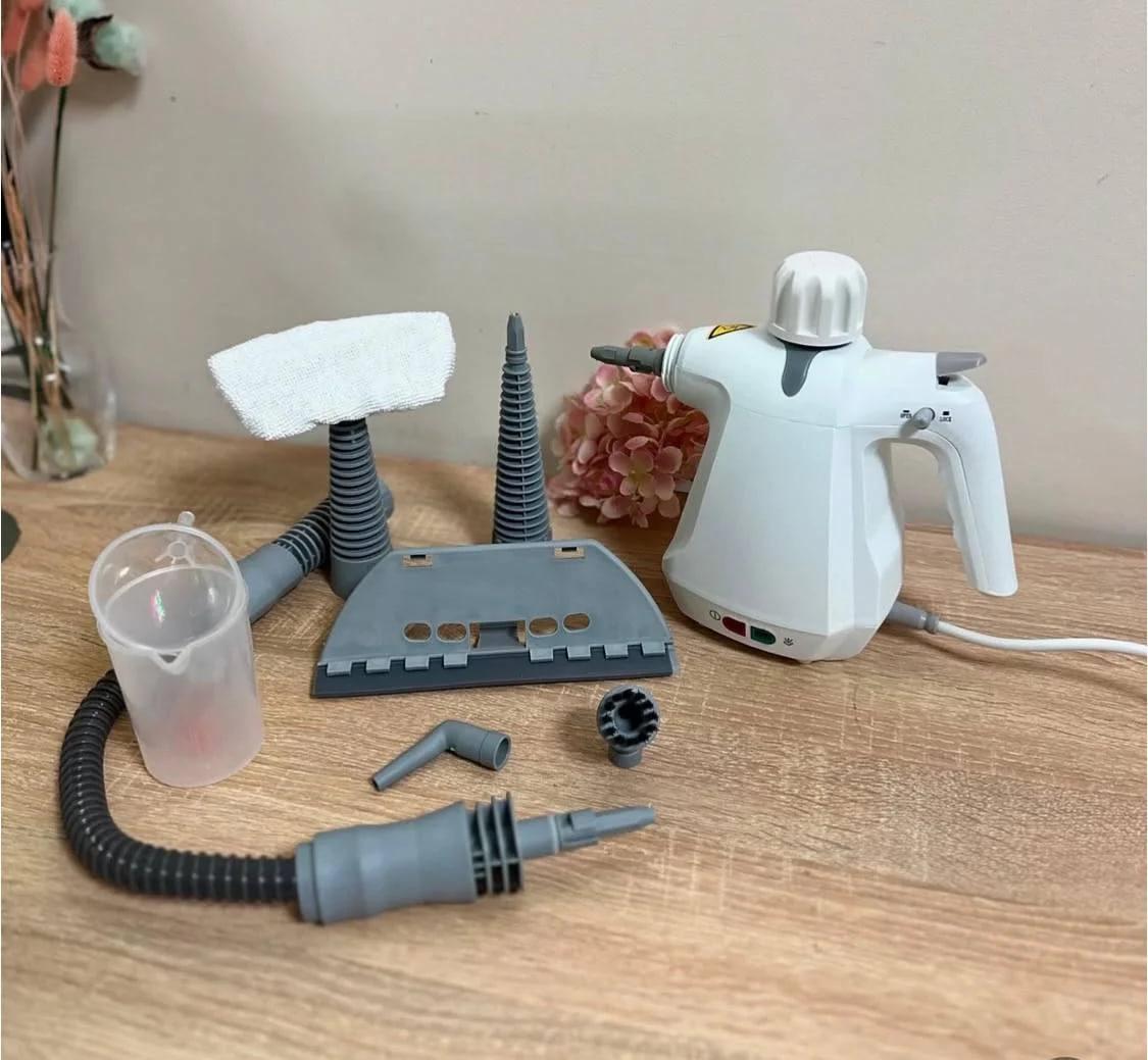 Пароочисник ручний Steam Cleaner 58 з набором змінних насадок 1000 Вт 9 - фото 2 Пароочисник ручний Steam Cleaner 58 з набором змінних насадок 1000 Вт 9 - фото 2