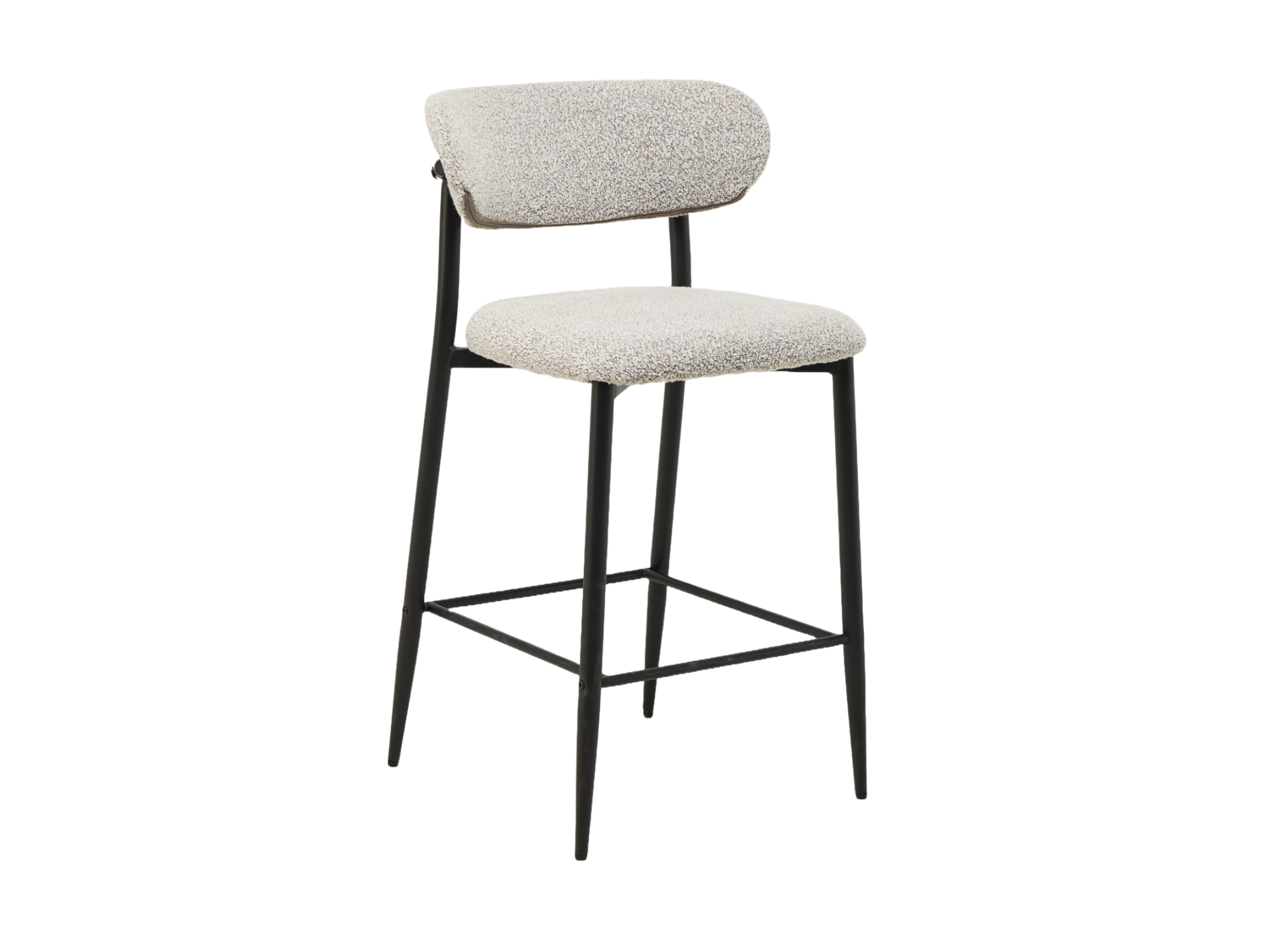 Полубарный стул Vetro Mebel В-160 Натуральный/Черный (29850546) - фото 1 Полубарный стул Vetro Mebel В-160 Натуральный/Черный (29850546) - фото 1