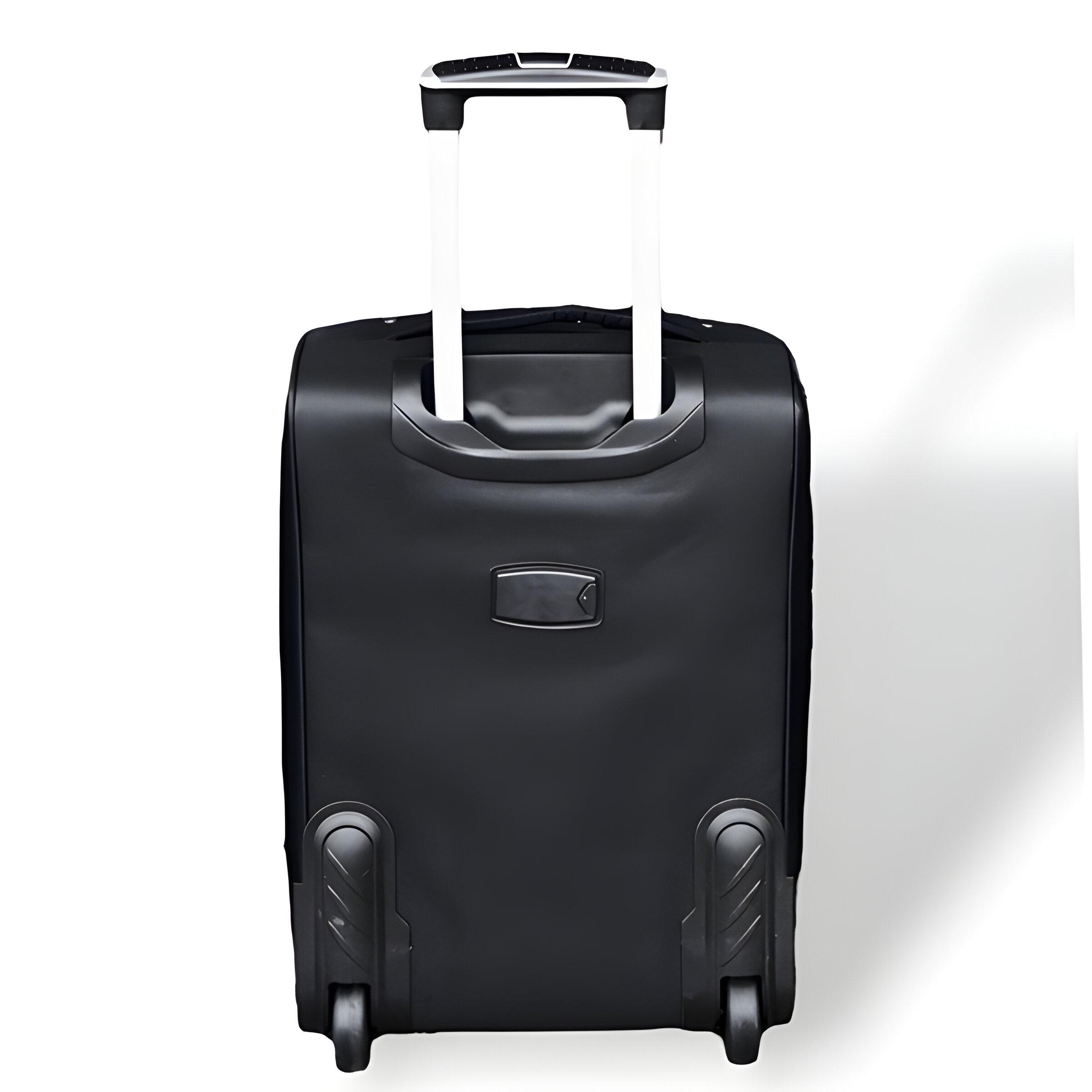 Набір з трьох валіз кордура з кодовим замком Чорний (M90-3) - фото 2 Набір з трьох валіз кордура з кодовим замком Чорний (M90-3) - фото 2