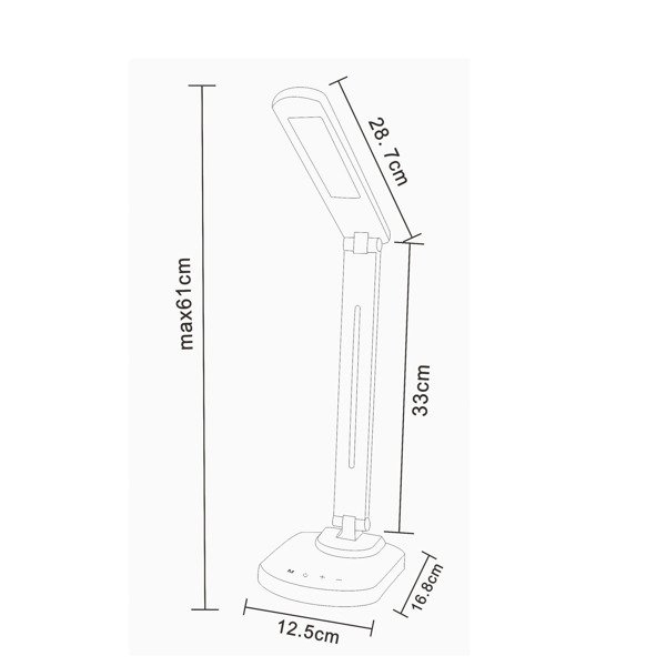 Лампа настольная Zuma Line Table Lamp 1601 - фото 2