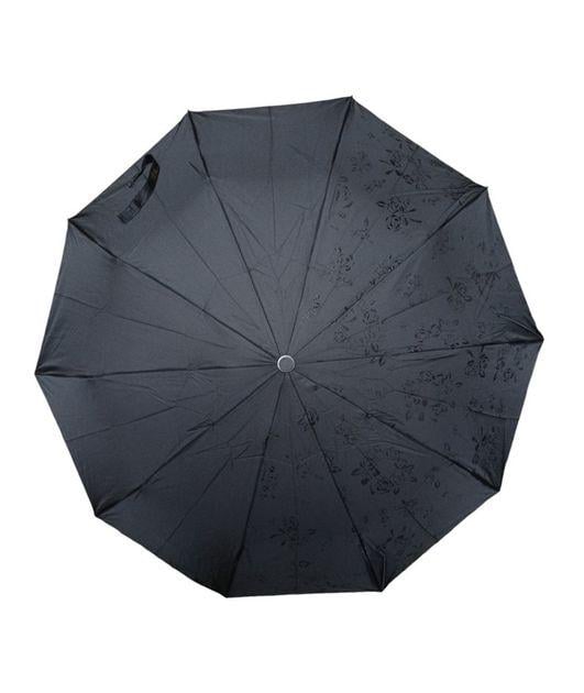 Зонтик Bellissimo женский полуавтомат 10 спиц проявления Черный (SL461C) Зонтик Bellissimo женский полуавтомат 10 спиц проявления Черный (SL461C)