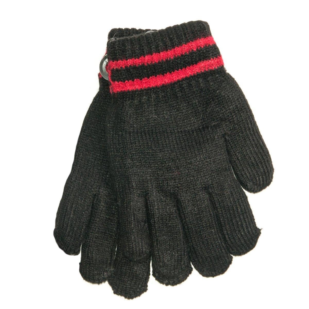 Перчатки детские двойные на 3-6 лет для мальчика 18-5-54 Черный с красном (DR010093) Перчатки детские двойные на 3-6 лет для мальчика 18-5-54 Черный с красном (DR010093)