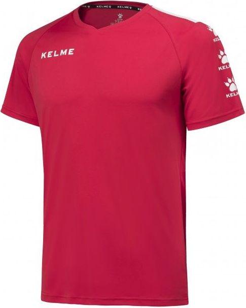Футболка Kelme Lince XL Красный/Белый (78171.0129)
