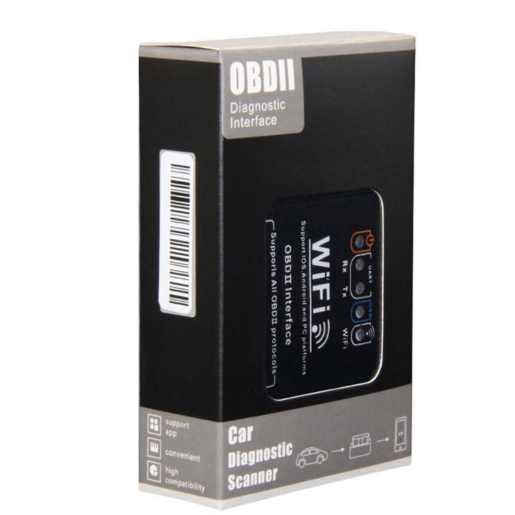 Автосканер ELM327 OBD WiFi/iOS/Android Чорний (1774967453) - фото 10