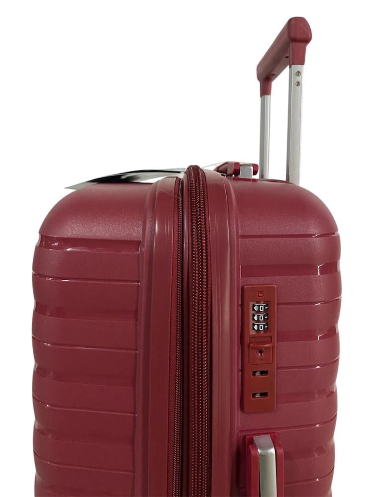 Валіза мала для ручної поклажі Madisson Snowball 51203 поліпропілен S Бордовий - фото 3 Валіза мала для ручної поклажі Madisson Snowball 51203 поліпропілен S Бордовий - фото 3